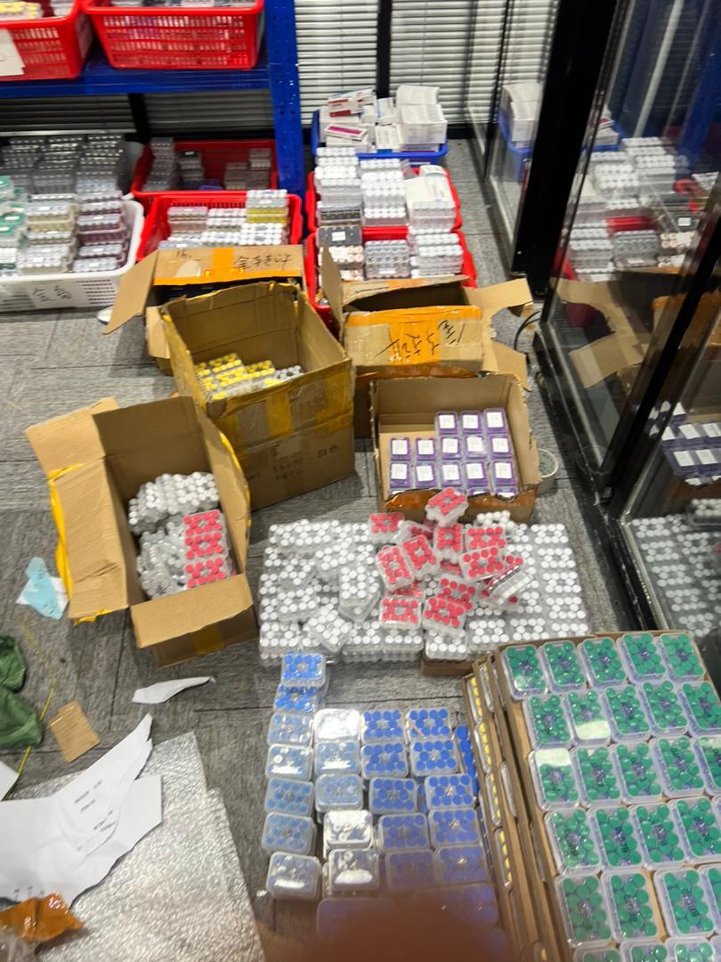 Peptide vials